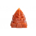 Shree Yantra In Natural red Jade Gemstone -169-gms