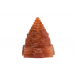 Shree Yantra In Natural red Jade Gemstone -238 gms