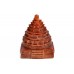 Shree Yantra In Natural Red Jade Gemstone -276 gms