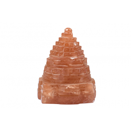 Shree Yantra In Natural Jade Gemstone -  85 gms