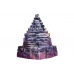 Shree Yantra In Natural Blue Sodalite - 132 gms