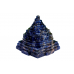 Shree Yantra In Natural Blue Sodalite - 90 gms