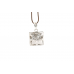 Shree Yantra Locket in Silver-3d