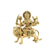 Shreawali Maa Durga Brass Idol - style II