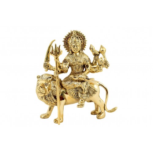 Shreawali Maa Durga Brass Idol - style II