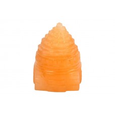 Shree Yantra In Natural Yellow Jade -129 gms