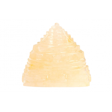 Shree Yantra In Natural Yellow Jade -149 gms