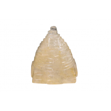 Shree Yantra In Natural Yellow Jade -45 gms