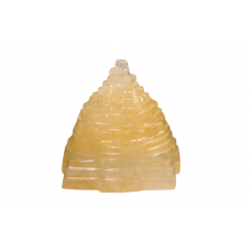 Shree Yantra In Natural Yellow Jade -58 gms