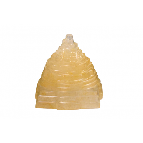 Shree Yantra In Natural Yellow Jade -58 gms