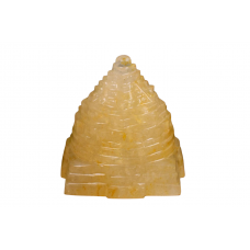 Shree Yantra In Natural Yellow Jade -71 gms