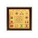 Shri Sampoorna Yantram with on Golden Sheet with Frame