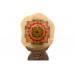 Shree Baglamukhi Yantra on Yellow Jade