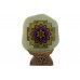 Shree Vishnu Yantra on Green Jade