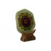 Shree Vishnu Yantra on Green Jade