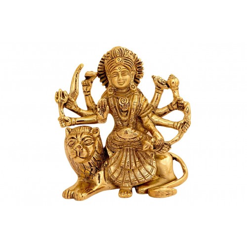 Maa Durga In Brass