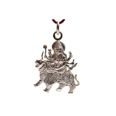 Pure Silver Durga Locket