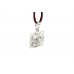 3D shree Durga Locket Yantra Silver