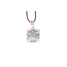 3D shree Ganesh Locket Yantra Silver