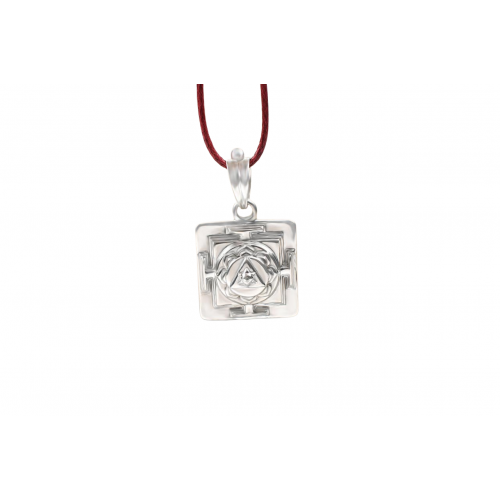 3D shree Ganesh Locket Yantra Silver