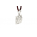 3D shree Krishna Locket Yantra Silver