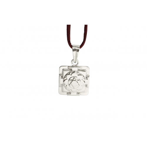 3D shree Krishna Locket Yantra Silver