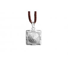 3D shree Kuber Locket Yantra Silver