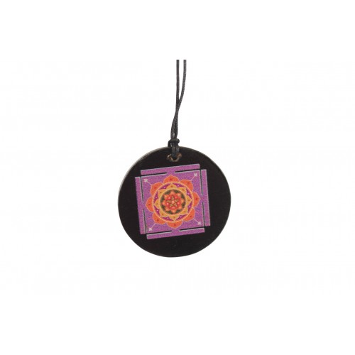 Maha Mrityunjay Yantra Locket on Rosewood