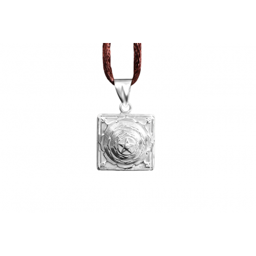 3D shree Mahamrityunjaya Locket Yantra Silver