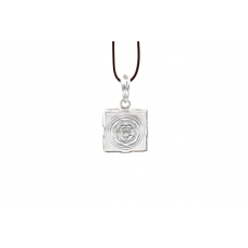 3D shree Pratyangira Locket Yantra Silver