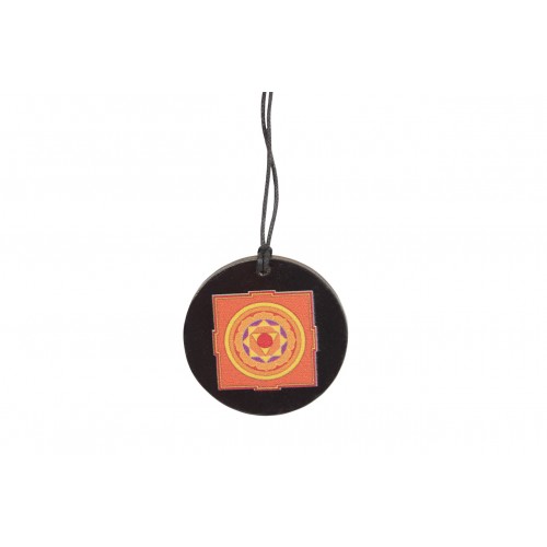 Pratyangira Yantra Locket on Rosewood