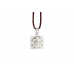 3D shree Saraswati Locket Yantra Silver