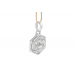 3D shree Shiva Locket Yantra Silver