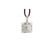 3D shree Vishnu Locket Yantra Silver