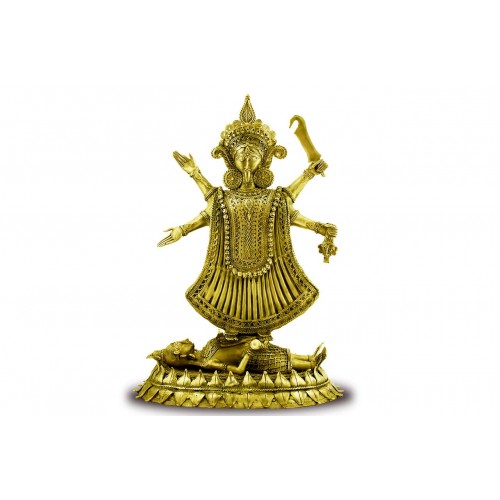 Maha Kaali Dhokra Metal Art - Big