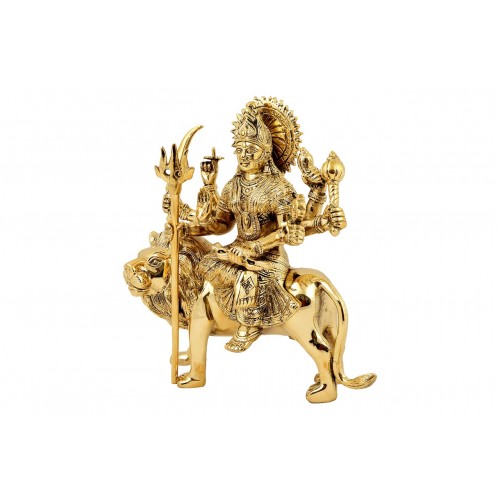 Maa Durga Sherawali in Brass Design - ii