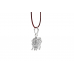 Maa Durga Locket in Pure Silver Design - vi