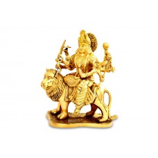 Durga Maa in Heavy Brass Design - i