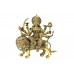 Durga Maa in Brass Design - viii