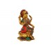 Brass Maa Laxmi Idol with Stone Work - ii