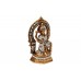 Brass Maa Laxmi Idol with Stone Work