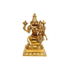 Lakshmi Narsimha Idol in Brass