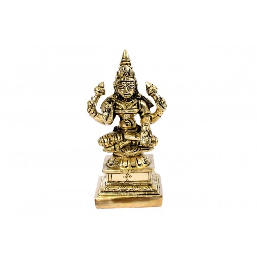 Lakshmi Devi Brass Idol