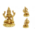 Lakshmi Brass Idol on Lotus