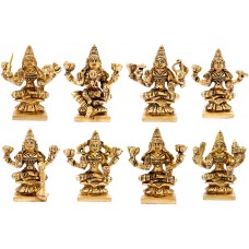 Ashta Laxmi in Brass Big