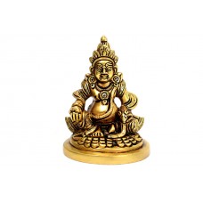 Kubera Idol in Brass - iii