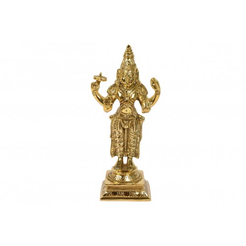 Dhanavantri Idol in Brass - ii