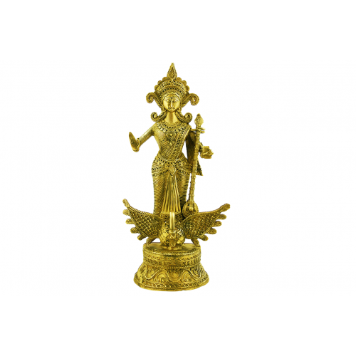 Maa Saraswati Dhokra Metal Art