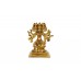 Goddess Gayatri Idol in Brass