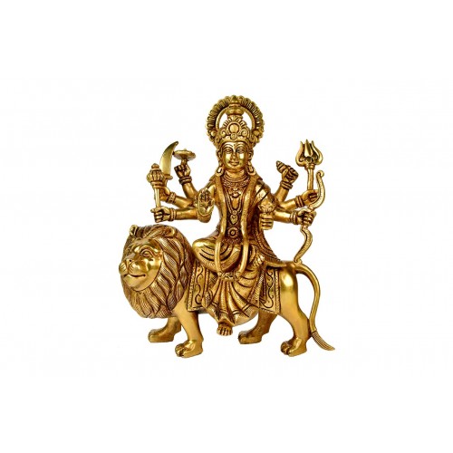 Maa Durga in Heavy Brass Design - i